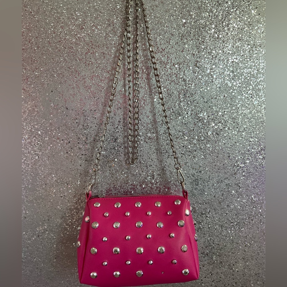 Hot Pink Crossbody Bag